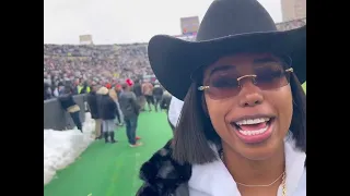 Why was Deion Sanders acting weird at Spring Game?