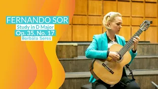 Fernando Sor Study in D Major Op. 35. No. 17