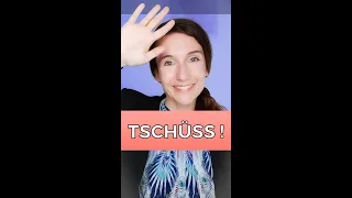 So sagst du "TSCHÜSS" richtig (Deutschlernen mit Dialogen) #Shorts