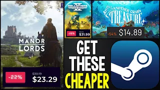 Big STEAM Game News and Updates - NEW Game is HUGE + Get Games SUPER CHEAP!