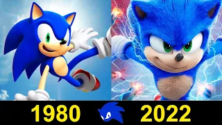 Evolution of Sonic the Hedgehog 1980 - 2022