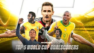 Top 5 World Cup Goalscorers of ALL TIME