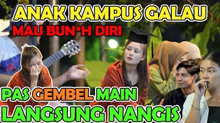 Anak Kampus Galau Mau B*n*h Diri, Pas gembel Main Lagu Ini Langsung Nangis