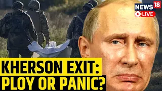 Russia Vs Ukraine War Update Live | Ukraine Pushes Russian Troops Out Of Kherson | Russia News LIVE