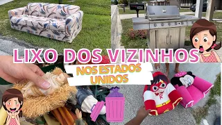 LIXO DOS MEUS VIZINHOS AMERICANOS | LIXO DAS RUAS DOS ESTADOS UNIDOS