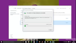 Windows 10: How to download and install language pack