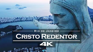 Cristo Redentor - Rio de Janeiro, Brazil 🇧🇷  - by drone [4K]