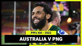 Australian PM's XIII v Papua New Guinea PM's XIII | International Match Replay | 2022