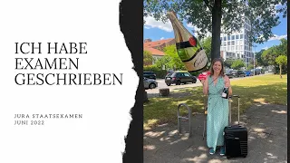 Endlich Examen geschrieben 🍾 So waren die Klausuren | Ablauf Jura Staatsexamen