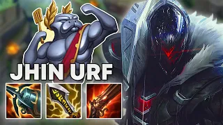 YOU CANT CATCH A 1000+ MS JHIN IN URF! | Jhin URF League Of Legends Gameplay