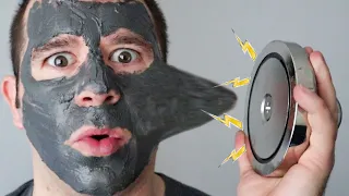 Huge Neodymium Magnet vs Magnetic Face Mask