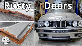 One Very Rusty Door | BMW E30 325i Touring Restoration - Episode 2