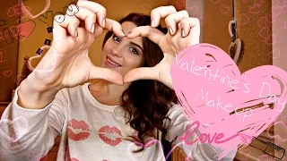 ♥Макияж на День Святого Валентина♥/Valentine's Day Makeup/Макияж на свидание