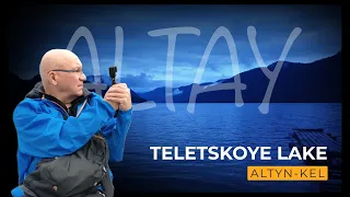 Altay. Altyn Kel lake. Mount Kokuya. Siberia. Russia. 4K