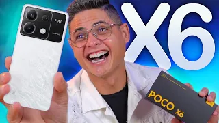 Xiaomi POCO X6 5G NORMAL é BOM? Descubra nesse Unboxing - Câmera 📸 Desempenho 📲 Bateria 🔋