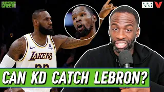 LeBron James makes history with 40k points, but could Kevin Durant catch him? | Draymond Green Show
