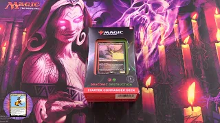 MTG Starter Commander Deck: Draconic Destruction Unboxed