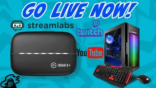 HOW TO STREAM & GAME ON ONE PC WITH ELGATO HD60 S+ 1080P 60FPS/4K 60FPS AYOOHENRY/