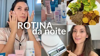 MEU PLANO ALIMENTAR: pesando as refeições | SKIN CARE | autocuidado e rotina da noite