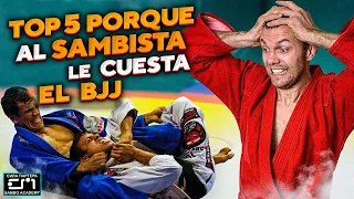 Porque no funciona la tactica del sambo en jiu jitsu? Como se debe adaptar el sambista al jiu jitsu?