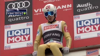 Jurij Tepes 242m/ Johann Andre Forfang 245,5m Skifliegen/Vikersund 2017