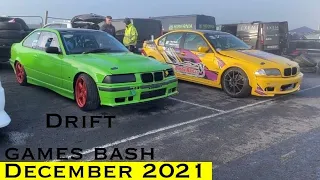 Drift Games Christmas drift bash 2021 | keelan’s first day in the e36