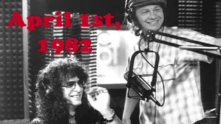 1982 April 1st w/ Howard Stern