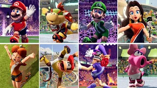 Mario Strikers: Battle League - All Character Goal & Victory Celebrations (DLC Included)