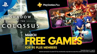 PlayStation Plus - Free Games Lineup March 2020 | PS4