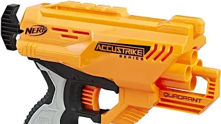 Nerf Accustrike Quadrant Unboxing and Review