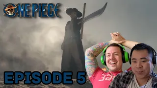 One Piece Live Action Episode 5 REACTION!! | EAT AT BARATIE!