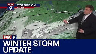 Minnesota Weather: 6 a.m. winter storm update