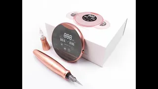 Use Our New Rose Gold Dermografo P90 Permanent Makeup Tattoo Machine To Do Ombre Eyebrow