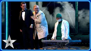 Kevin James TERRIFIES Stephen Mulhern with his horror-fulled magic! | Magic | Britain's Got Talent