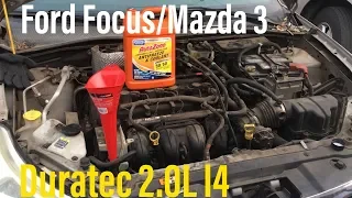 How To Replace & Fix Leaky Engine Coolant Water Outlet on 2008-11 Ford Focus 2.0l I4 Duratec Mazda 3