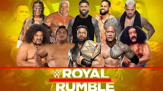 The Anoa'i family's Royal Rumble WWE 2K23