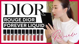 The most colorful lipstick I've ever seen in my life! Forever Liquid all 11 colors review