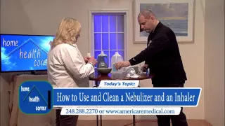 Use and Proper Cleaning of a Nebulizer and Inhaler