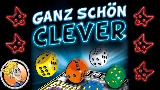 Ganz schön clever — rules explanation and solo playthrough