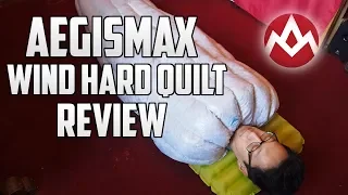 AegisMax Wind Hard Quilt Review - $100 Budget Ultralight Quilt