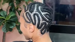 The ball head braids 😍 👌