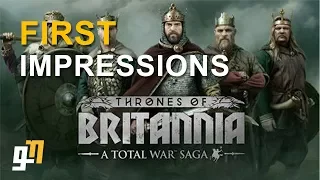 A Total War Saga Thrones of Britannia First Impressions / Pre-Release Review