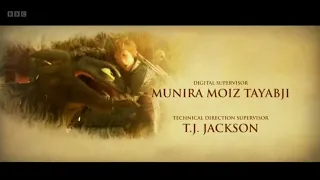 How to Train Your Dragon 3: The Hidden World  end credits BBC One