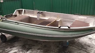 Лодка АЛЮМАКС 300 с баллонами RID