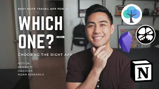 NOTION vs ROAM vs OBSIDIAN vs REMNOTE (How to choose the BEST FIT note taking app for you!)