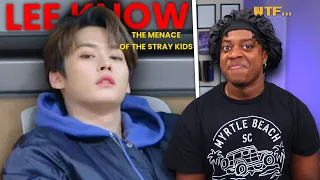 LEE KNOW THE MENACE OF THE STRAY KIDS..