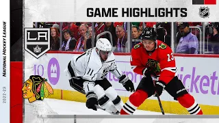 Kings @ Blackhawks 11/3 | NHL Highlights 2022