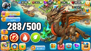 Begin Chapter 4 Tyrant Plant Event | 288/500 Lignorum Dragon | Dragon Mania Legends