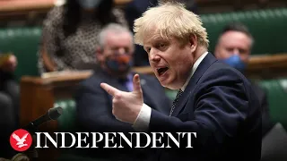 Live: Boris Johnson takes on PMQs as he waits upon Sue Gray report
