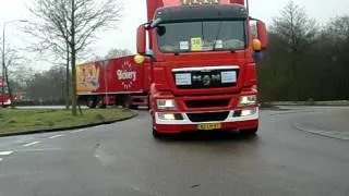 Gooise karavaan truckrun 2012 amerpoort Eemnes (Goois convoy)